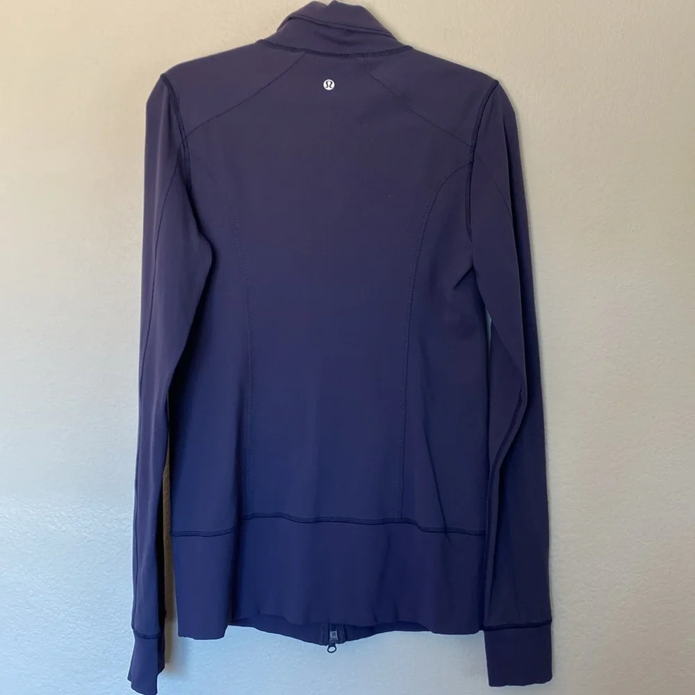 Lululemon Define jacket women’s size 10 purple VGUC - Picture 5 of 6
